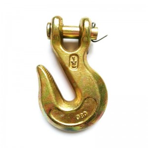Mỹ loại rèn kẽm mạ vàng G80 Clevis Grab Hook