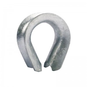 Thép mạ kẽm K-3 Thimble cho sợi cáp