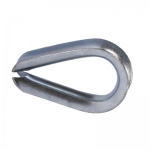 DIN6899 B Dây thừng Thimble mạ kẽm