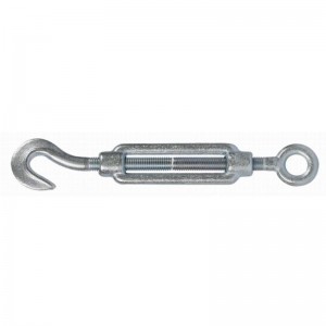 Thả tấm kẽm rèn DIN 1480 Turnbuckle loại châu Âu